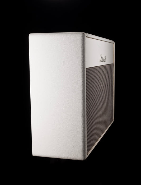 Pre Owned Marshall 212 White Guitar Amp Cabinet