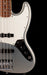 Used 2019 Fender Player Jazz Bass Modded Silver With Gig Bag