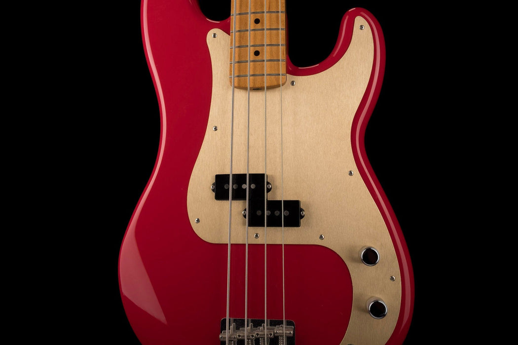 Used Fender Vintera '50s Dakota Red Precision Bass With Gig Bag