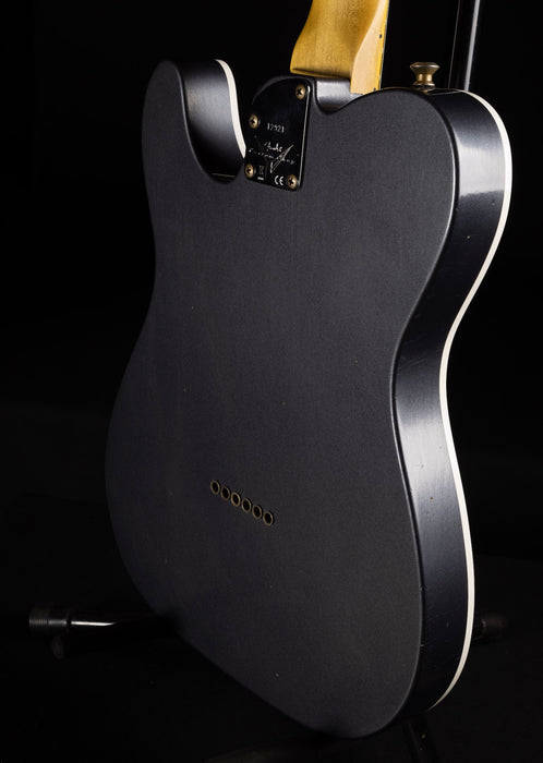 Fender Custom Shop Postmodern Journeyman Relic Tele 2 Tone Olympic White Charcoal Frost Metallic
