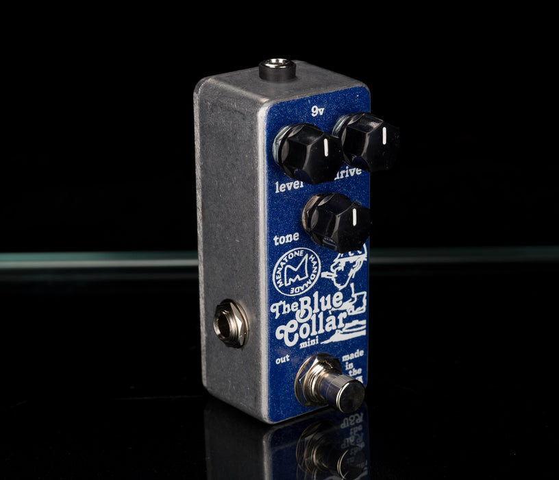 Menatone Blue Collar Mini Overdrive Guitar Effect Pedal