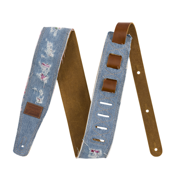 Fender x Wrangler Ripped Denim Strap Indigo