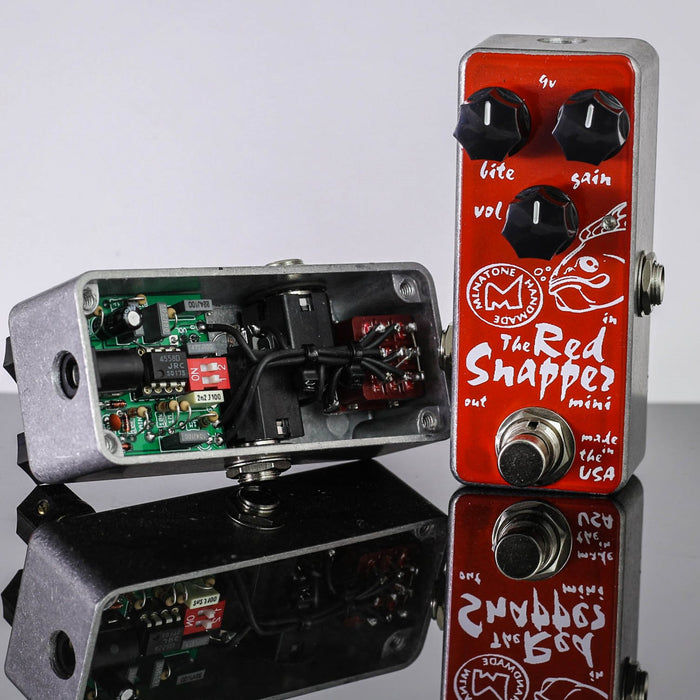 Menatone Red Snapper Mini Overdrive Guitar Effect Pedal — Truetone Music