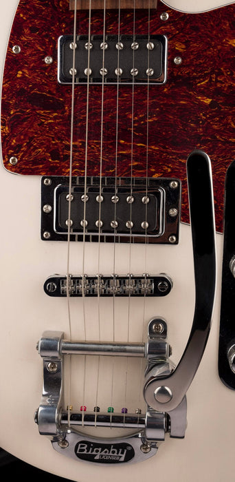 Pre Owned Reverend Flatroc RB White With Case