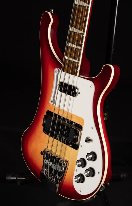 Used 2014 Rickenbacker 4003 Stereo Bass Guitar FireGlo with OHSC