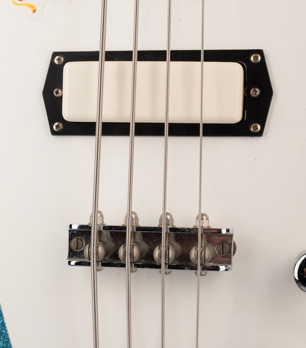 Pre Owned Hallmark by Shade Swept-Wing Reissue Bass Blue Sparkle With OHSC