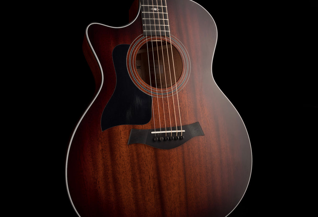 Taylor 324ce LH Left-Handed Acoustic Electric Guitar - Sunburst With Case