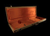 Used Fender G&G Deluxe Strat/Tele Case Tweed with Orange Interior - 4