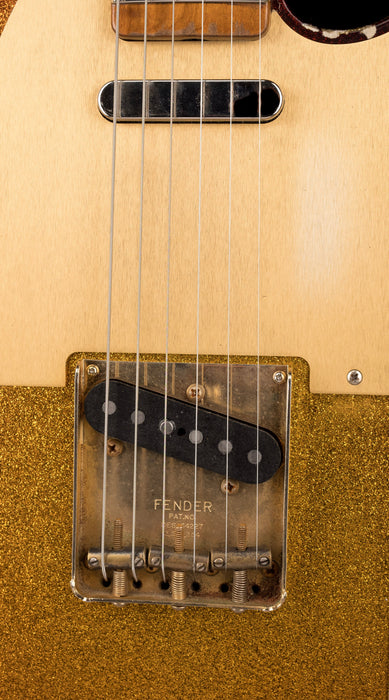 Used Fender Custom Shop Masterbuilder's Apprentice 50's Telecaster Relic 3-Tone Sunburst Sparkle with OHSC