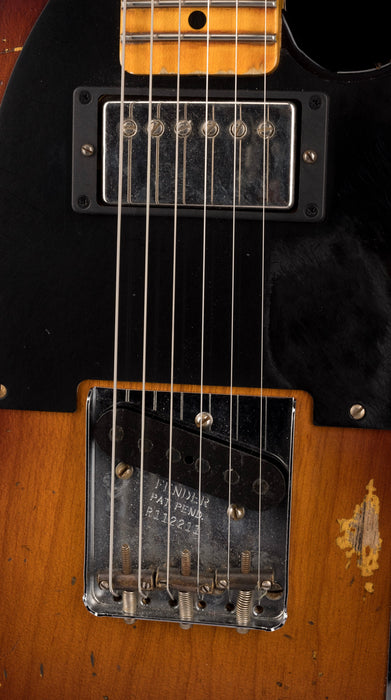 Used Fender Custom Shop Limited Edition 1951 Telecaster HS Heavy Relic Wide Fade 2-Tone Sunburst with OHSC