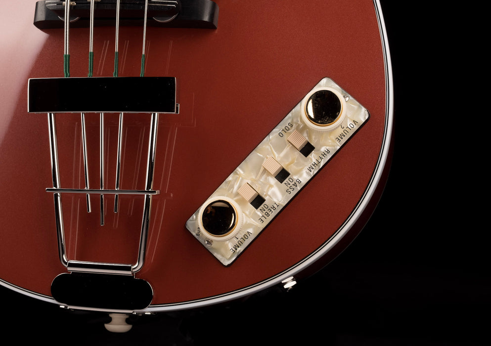 Hofner Limited Edition Pearl Clopper 1962 Violin Bass HOF-H500/1-62-PC-O with Case