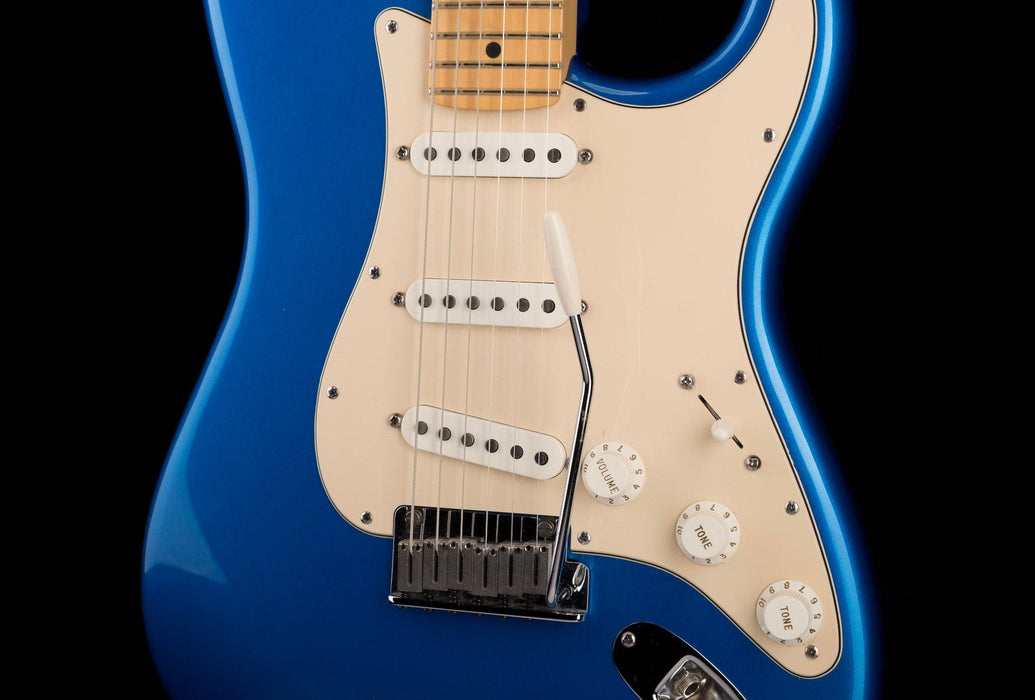 Used Fender Limited Edition 50th Anniversary American Series Stratocaster Chrome Blue with OHSC