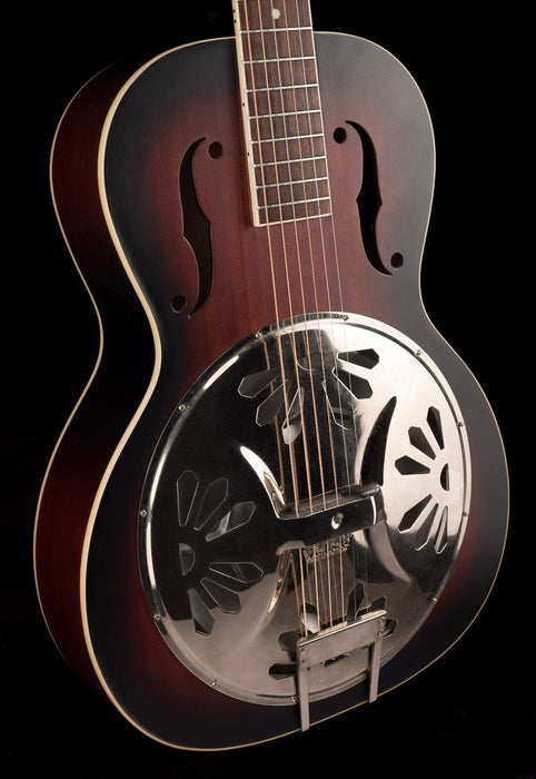 Used Gretsch G9220 Bobtail Round Neck Acoustic Electric Resonator 2-Tone Sunburst