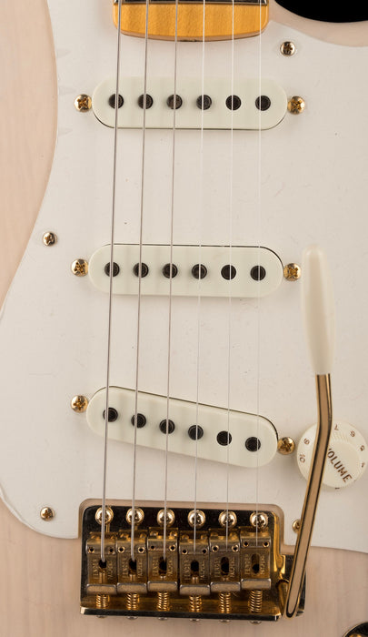 Fender Custom Shop 1957 Vintage Custom Stratocaster NOS Aged White Blonde With Case