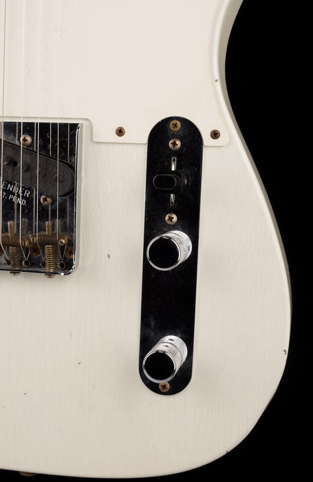 Fender Custom Shop Limited Edition 1959 Telecaster Journeyman Relic Aged Olympic White With Case
