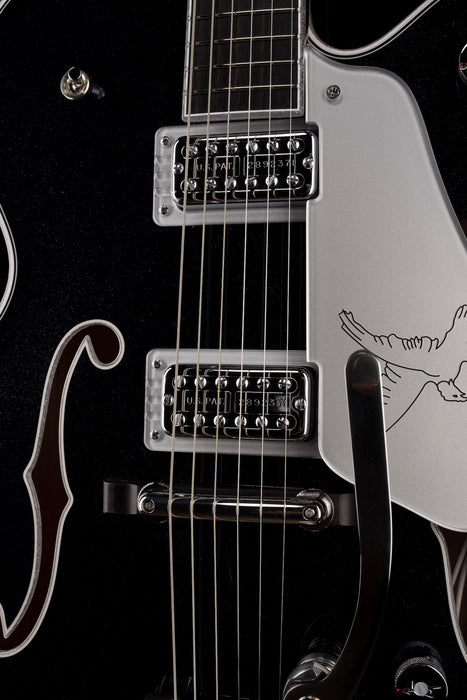 Gretsch Custom Shop Masterbuilt Stephen Stern G6136-CS Black Metallic Falcon Electric Guitar