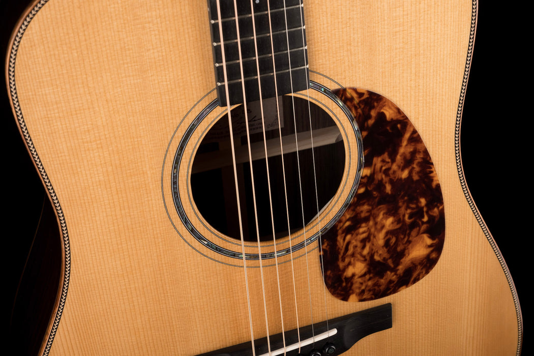 Pre Owned Boucher Bluegrass Goose BG-52 Dreadnaught Gold & Master Grade Pack Natural Acoustic Guitar With Case