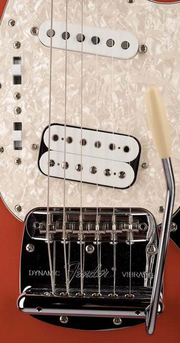 Used 2021 Fender Kurt Cobain Jag-Stang Fiesta Red with Gig Bag