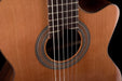 Used Kremona Soloist Series Fiesta F65CW Solid Cedar Top Nylon String Acoustic Electric Guitar With Bag