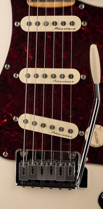 Used Fender Player Plus Stratocaster Olympic Pearl with Gig Bag