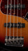 Used 2012 Fender American Standard Jazz Bass V 3-Tone Sunburst with OHSC