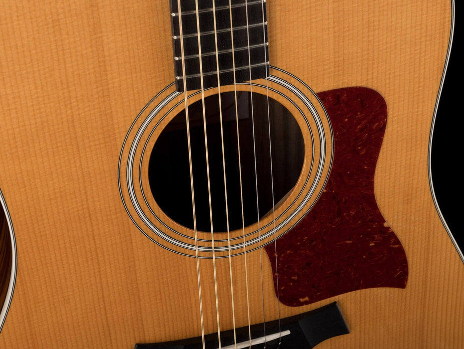 Pre Owned Taylor 210e DLX Natural Acoustic Electric Guitar With OHSC