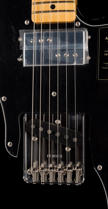 Fender Limited Edition American Vintage II 1977 Black Telecaster Custom With Case