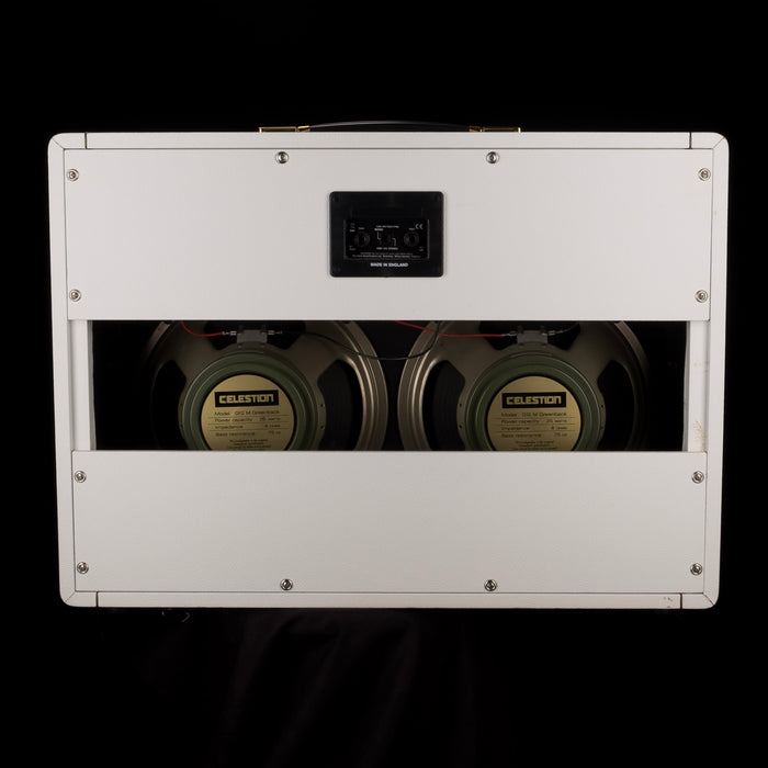 Pre Owned Marshall 212 White Guitar Amp Cabinet