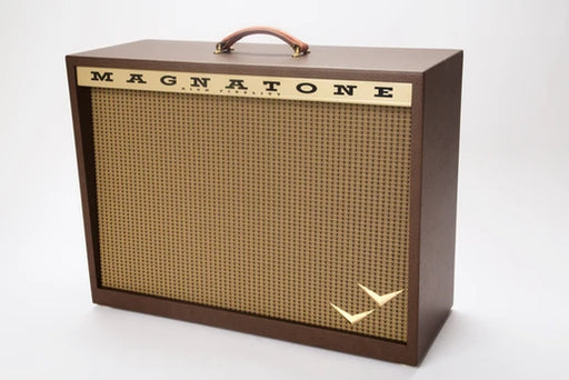 Magnatone 2x12 Traditional Brown Extension Guitar Amp Cabinet