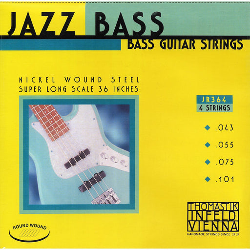 Thomastik-Infeld Jazz Bass Nickel-Wound 4-String JR364 Super-Long Scale Strings