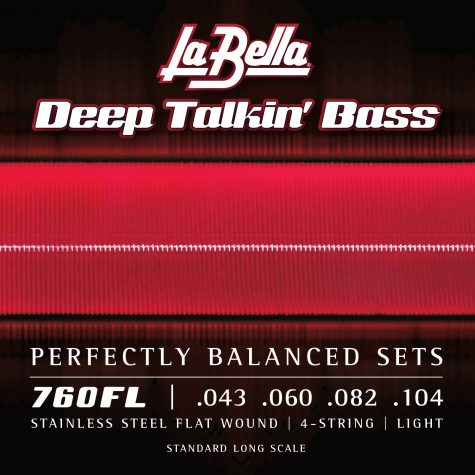 La Bella 760FL Flatwounds 43-104 Bass Strings