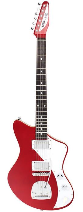 Eastwood Airline Jeff Senn Model One Guitar Metallic Red