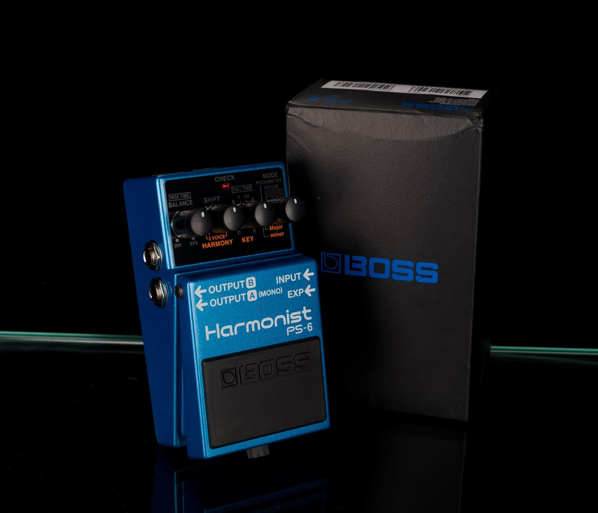 Used Boss PS6 Harmonizer PitchShift Harmonizer Guitar Effect Pedal w — Truetone Music