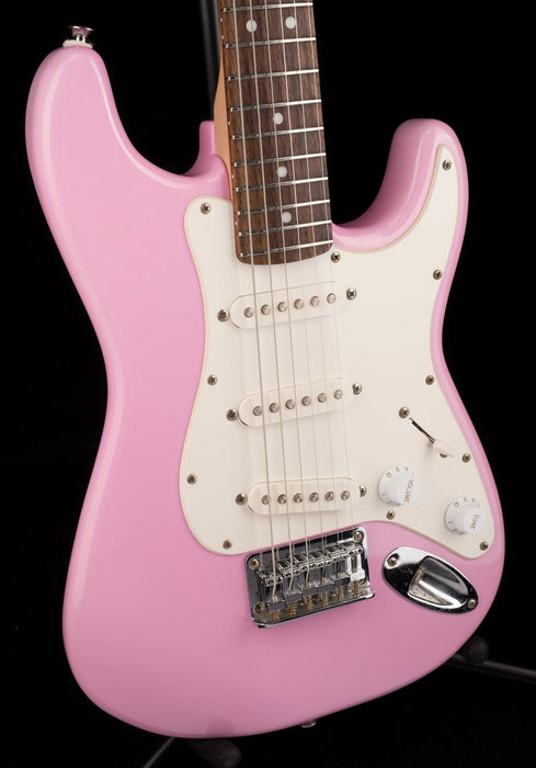 Used Squier Mini Strat Pink