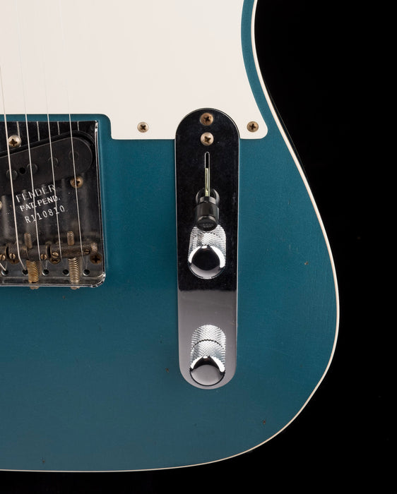 Fender Custom Shop Limited Edition 50's Twisted Telecaster Custom Journeyman Relic Aged Ocean Turquoise