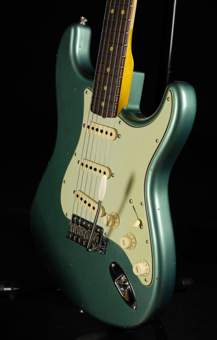 Fender Custom Shop 1963 Stratocaster Journeyman Relic Faded Aged Sherwood Green Metallic