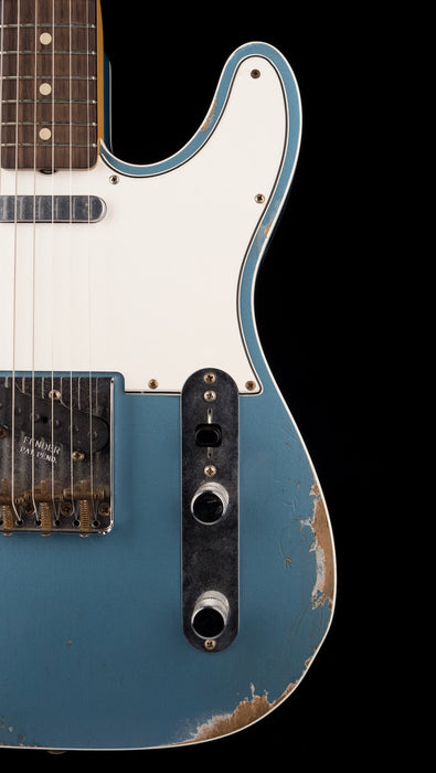 Pre Owned 1960 Fender Custom Shop Telecaster Custom Relic Blue Agave With OHSC