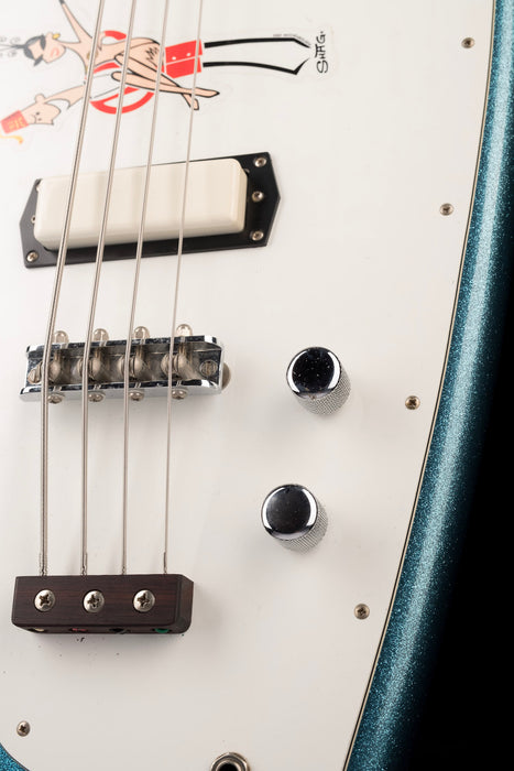 Pre Owned Hallmark by Shade Swept-Wing Reissue Bass Blue Sparkle With OHSC