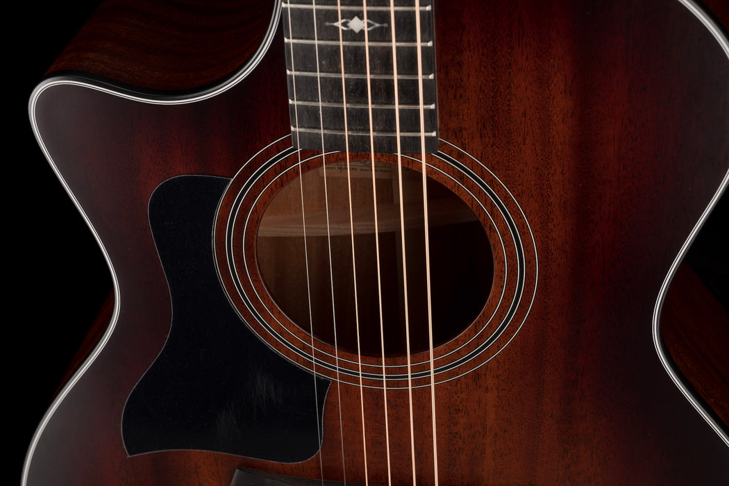 Taylor 324ce LH Left-Handed Acoustic Electric Guitar - Sunburst With Case
