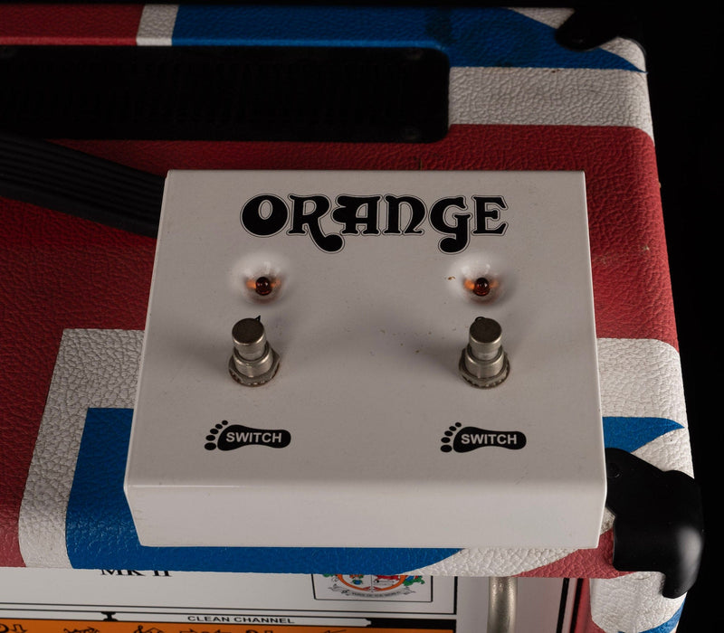 Pre-Owned Limited Edition of 25 Orange Limited Edition Union Jack Rockerverb 50 MKII / 2x12 Cab Set