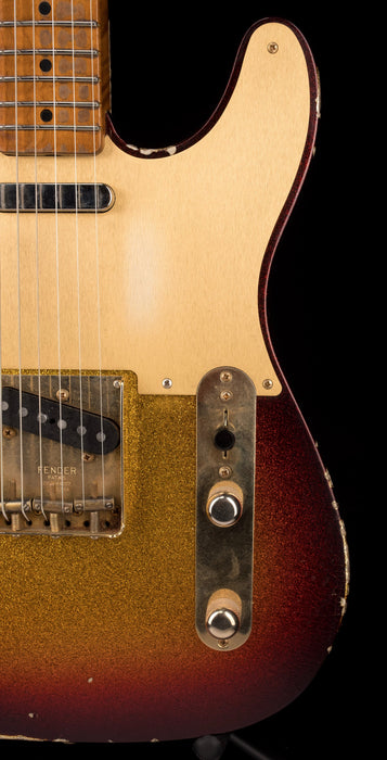 Used Fender Custom Shop Masterbuilder's Apprentice 50's Telecaster Relic 3-Tone Sunburst Sparkle with OHSC