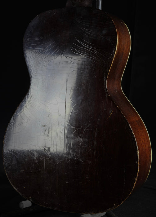 Vintage 30s/40s Gibson TG-00 4-String Tenor Acoustic Guitar Rosewood Fingerboard