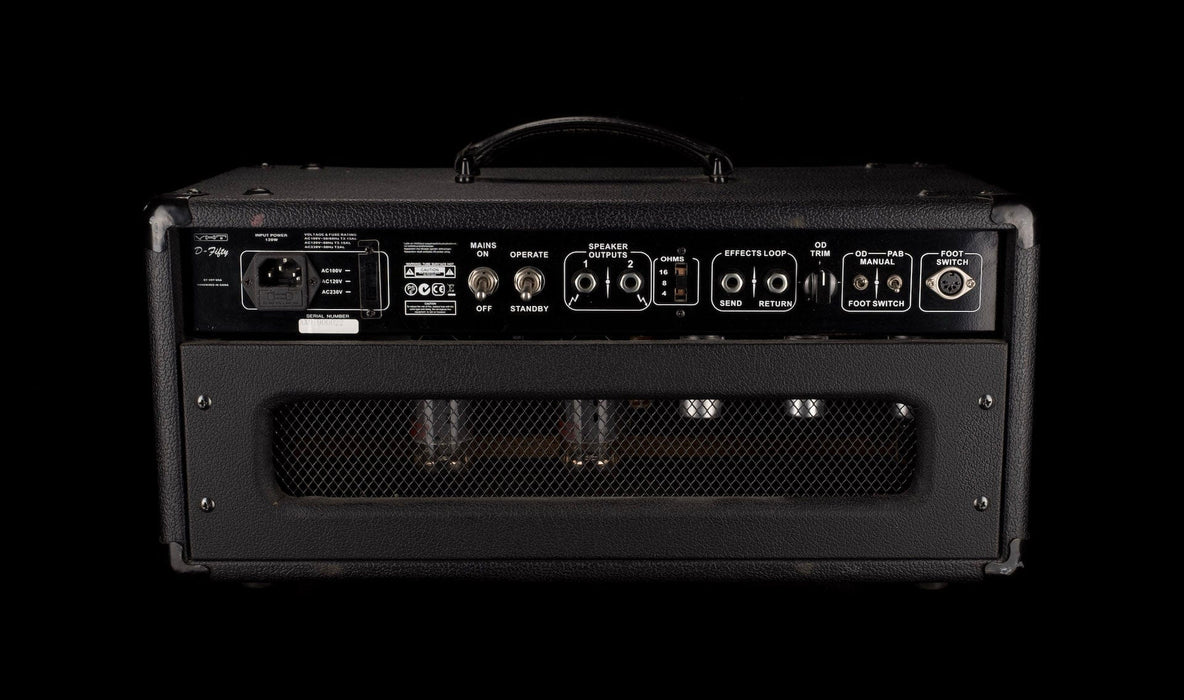 Used VHT Amplification D-Fifty Tube Head and D-212 Cabinet Black - AX01900022