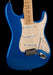 Used Fender Limited Edition 50th Anniversary American Series Stratocaster Chrome Blue with OHSC