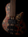 Mayones Cali4 Bass 17.5" Scale Swamp Ash Body Triskelion Top (2) Natural Matt Finish with Case