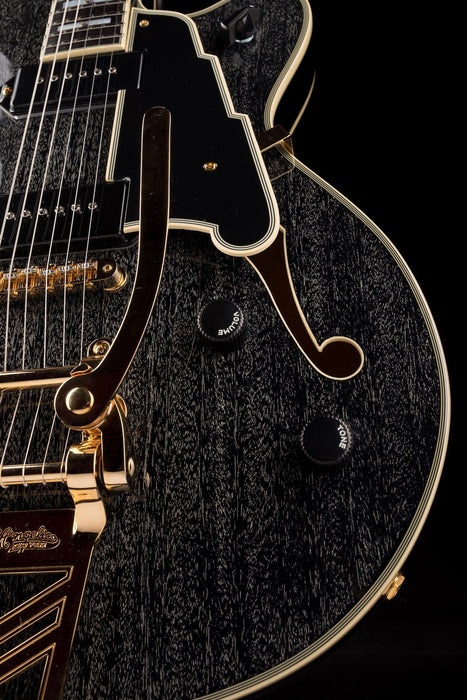 Pre Owned D'Angelico Excel '59 Black Dog With Tremolo With OHSC