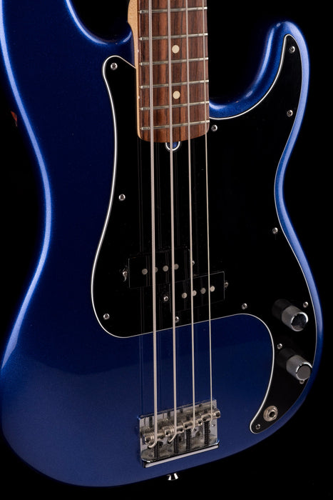 Pre-Owned 2014 American Standard Precision Bass Mystic Blue with OHSC