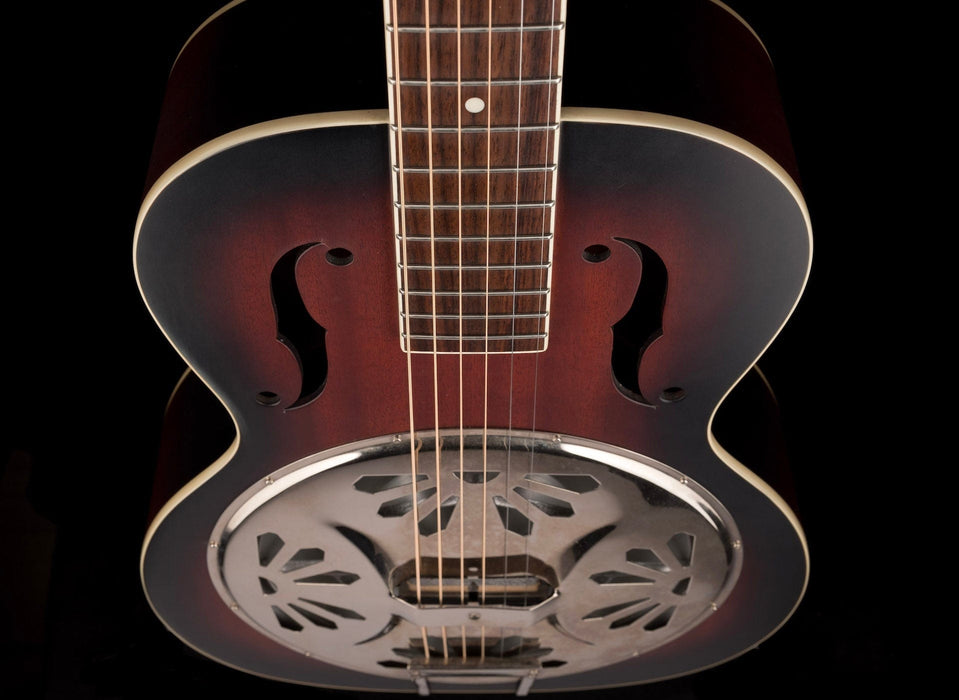 Used Gretsch G9220 Bobtail Round Neck Acoustic Electric Resonator 2-Tone Sunburst