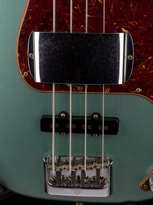 Fender Custom Shop Limited Edition P Bass Special Journeyman Relic Aged Sherwood Green Metallic With Case