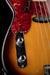Used Parts P-Bass 1951-style Left-Handed Sunburst Bass With Gig Bag